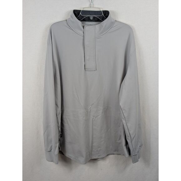 BYLT Elite Fairway Pullover 1/4 Zip Gray Men's Size 2XL/XXL